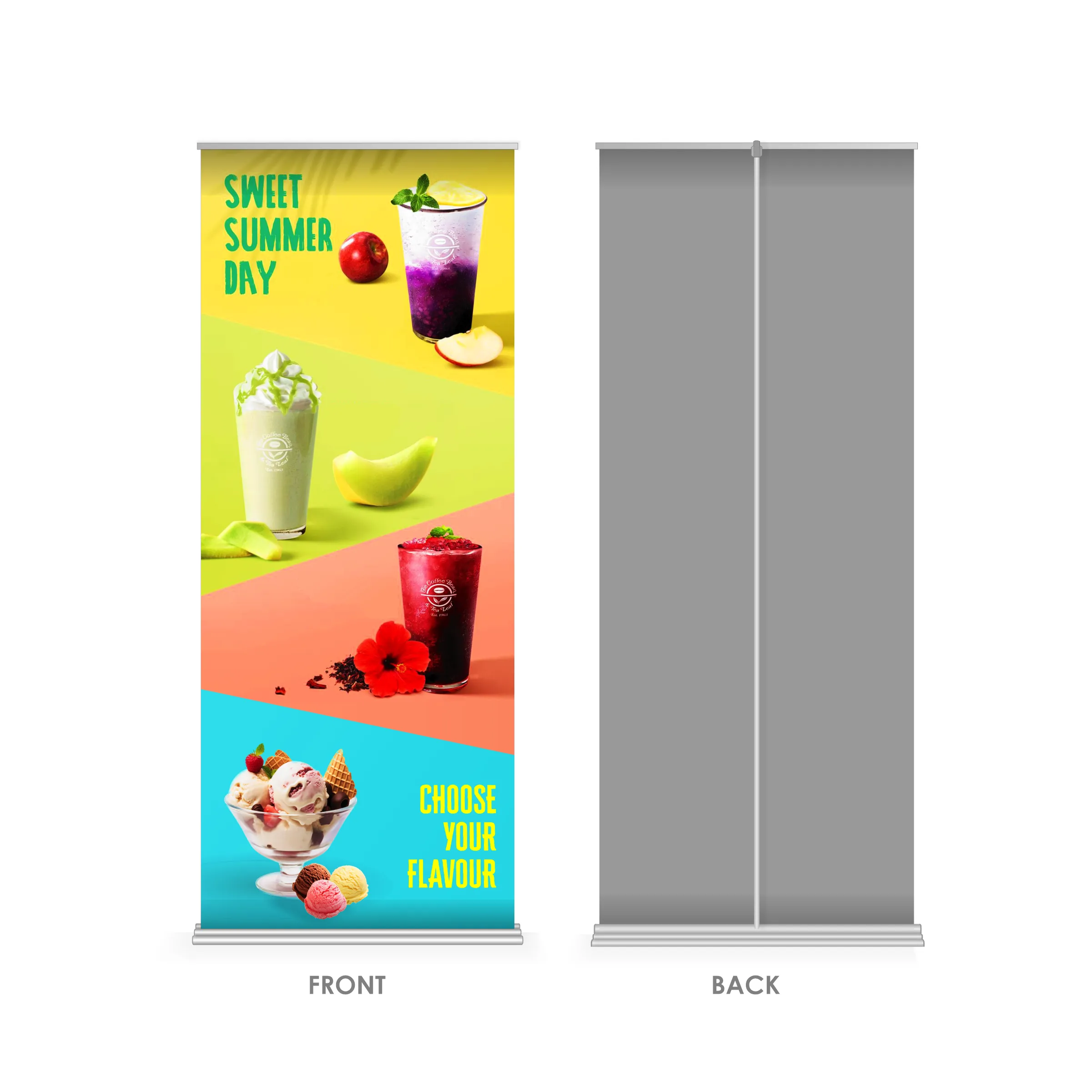 36" X 92" Wide Super Deluxe Retractable Banner Kit 5