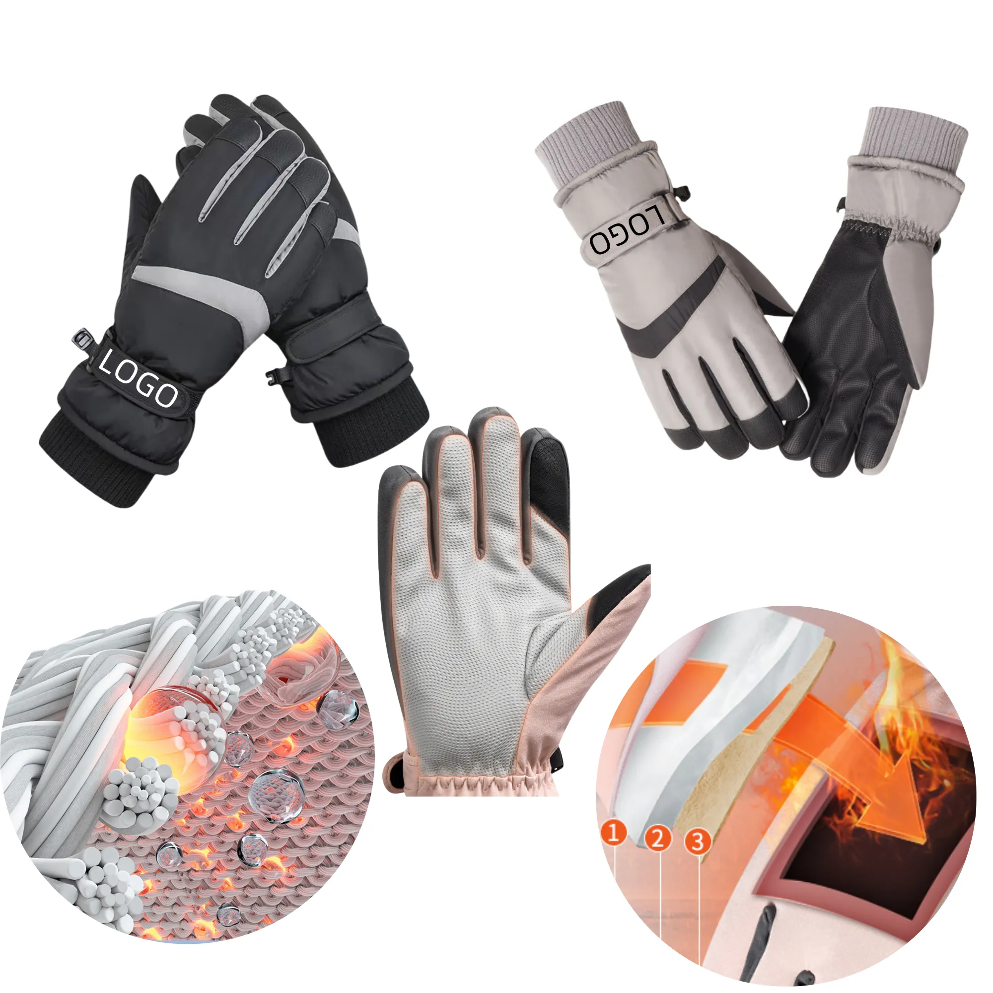 Outdoor Cycling Touchscreen Glove 2