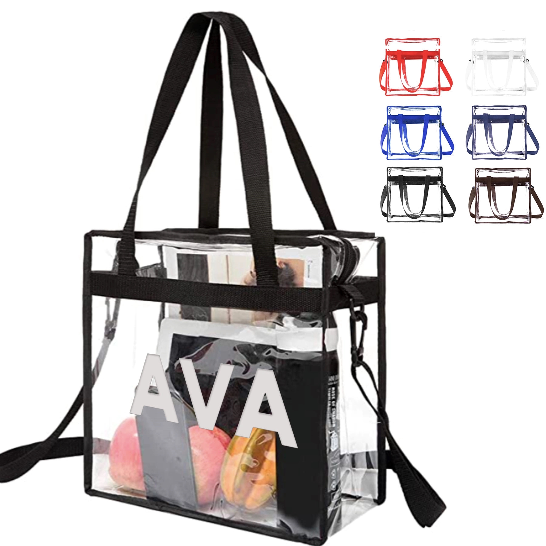 Transparent Waterproof PVC Tote Bag 2