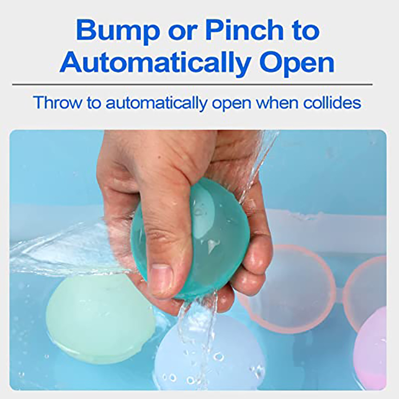 Water Balloons Quick Fill Self Sealing for Kids Adults 2