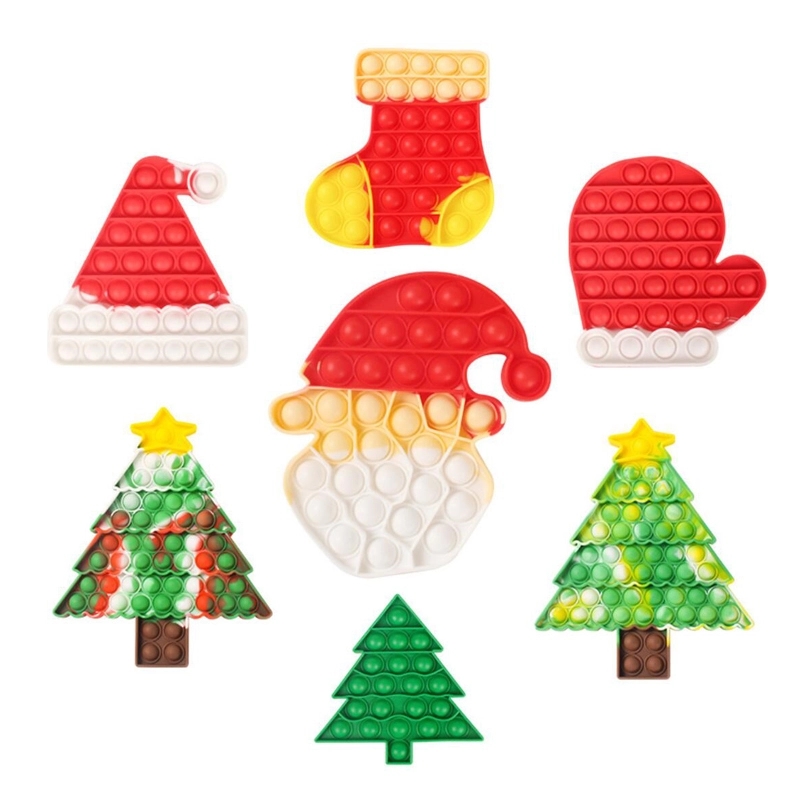 Christmas Push Bubble Fidget Toy 2