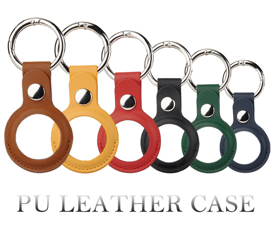 Leather Keychain Tracker 2
