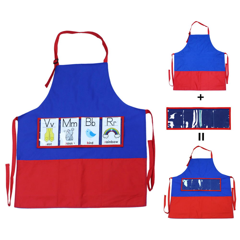 Teacher Apron Funny Apron with Pockets 3