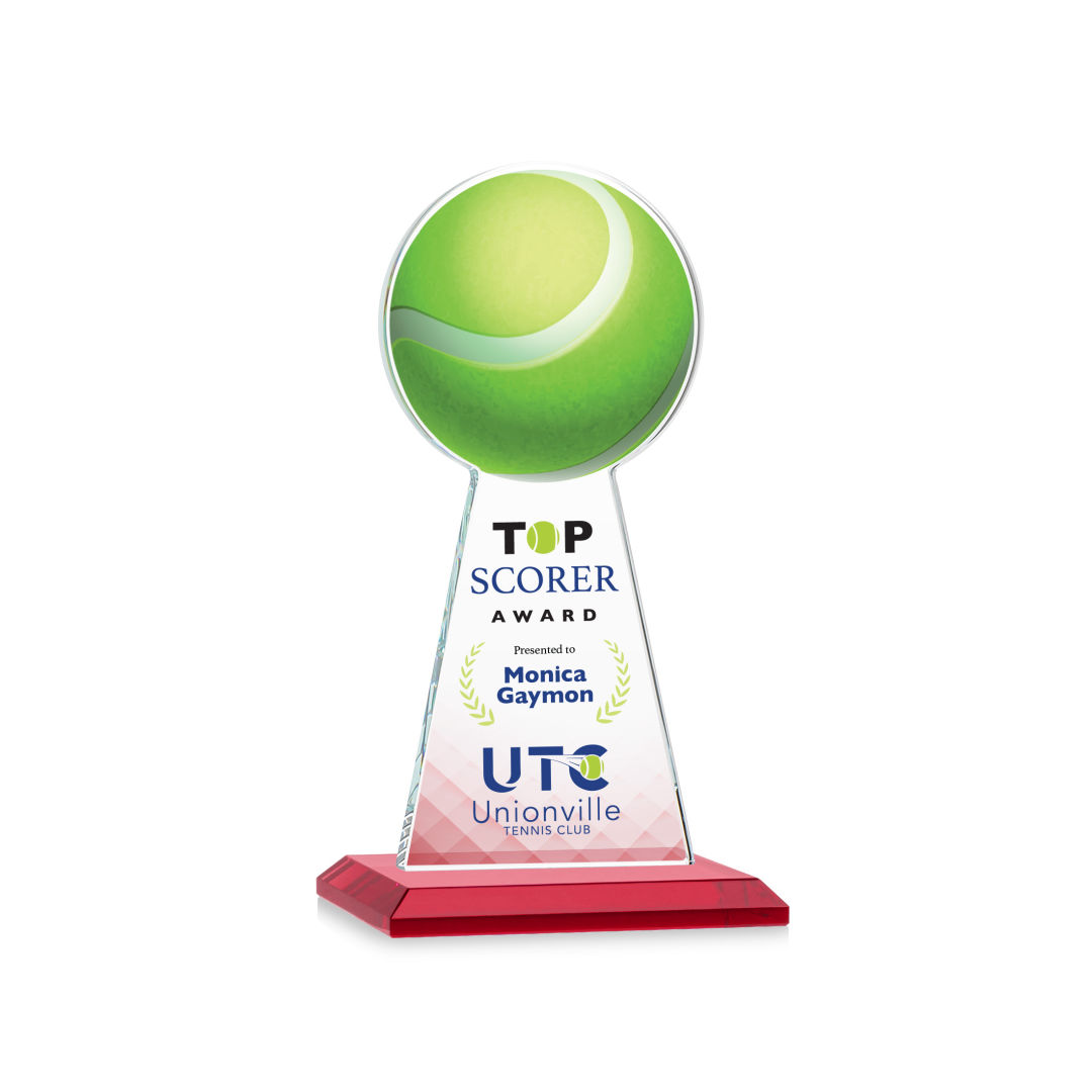 Edenwood Tennis VividPrint™ Award - Red 9