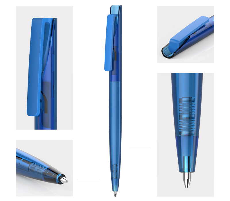 Side Click Plastic Pen 2
