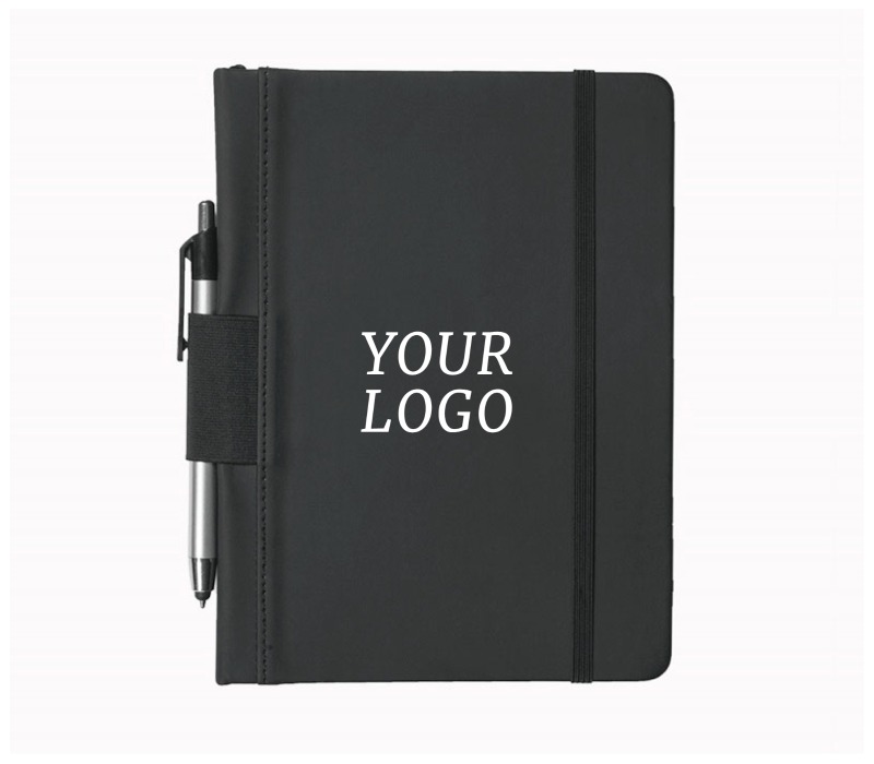 Executive Notebook with Strap and Pen 3