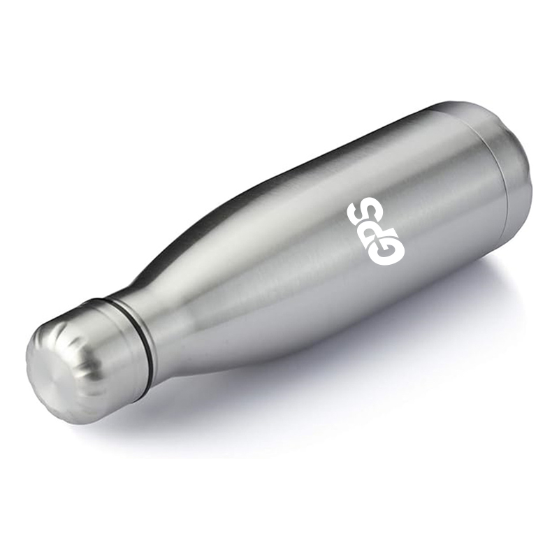 500ml double wall cola shaped flask bottle with SS lid, custom water bottle with logo imprint 2