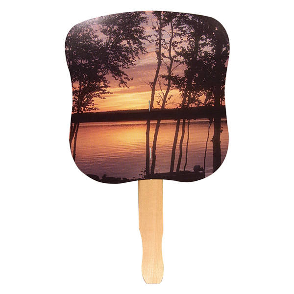 Stock Design Hand Fan - Sunset