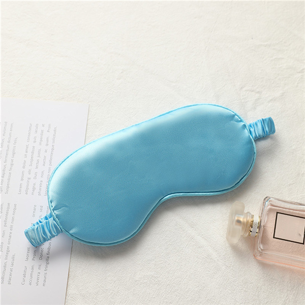 Double-sided imitation silk travel sleep eye mask 7