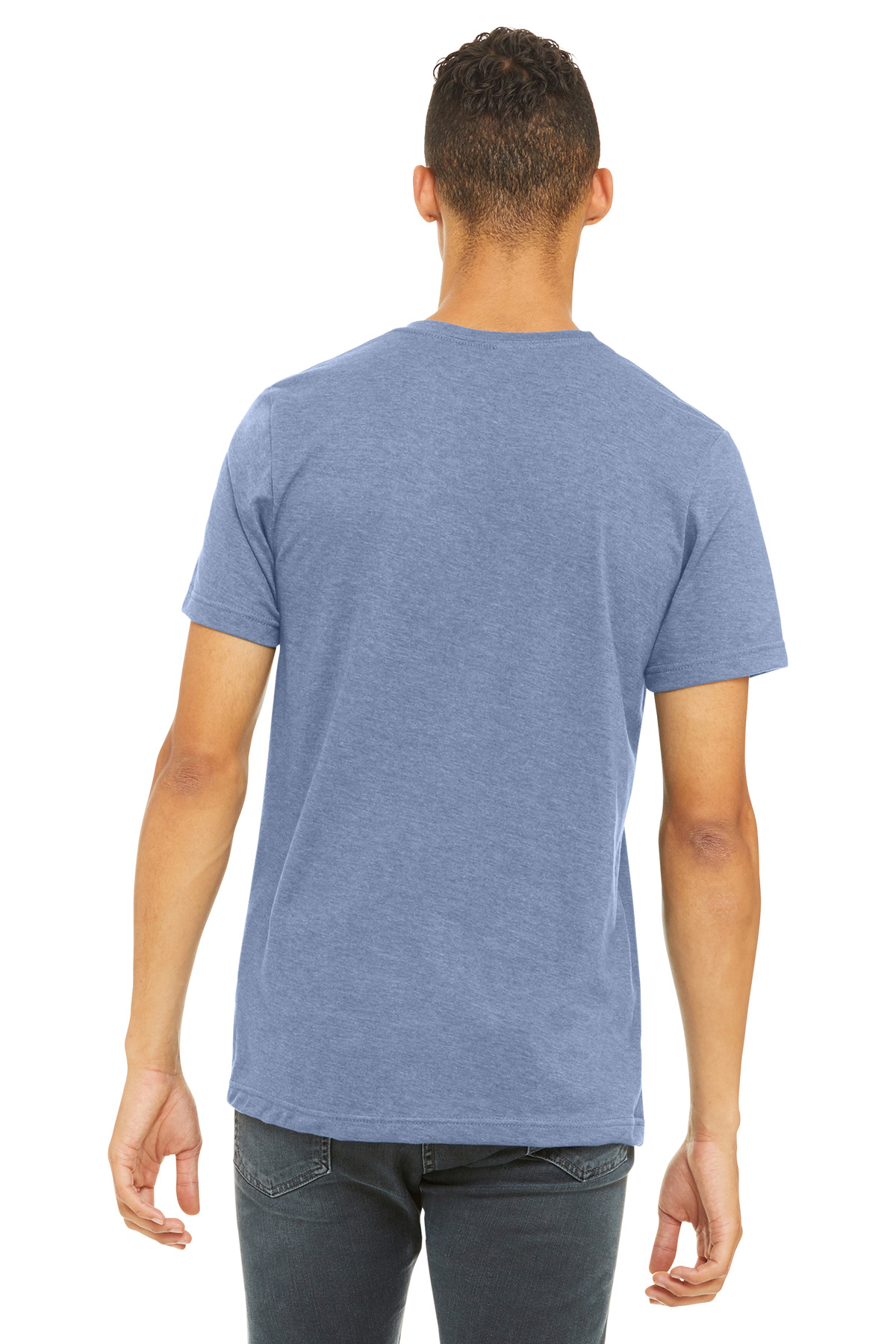BELLA+CANVAS Unisex Heather CVC Short Sleeve Tee. BC3001CVC 259