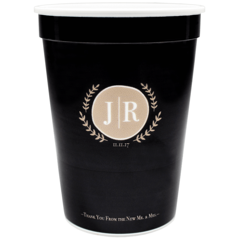 12oz Full Color Wrap Stadium Cups 6