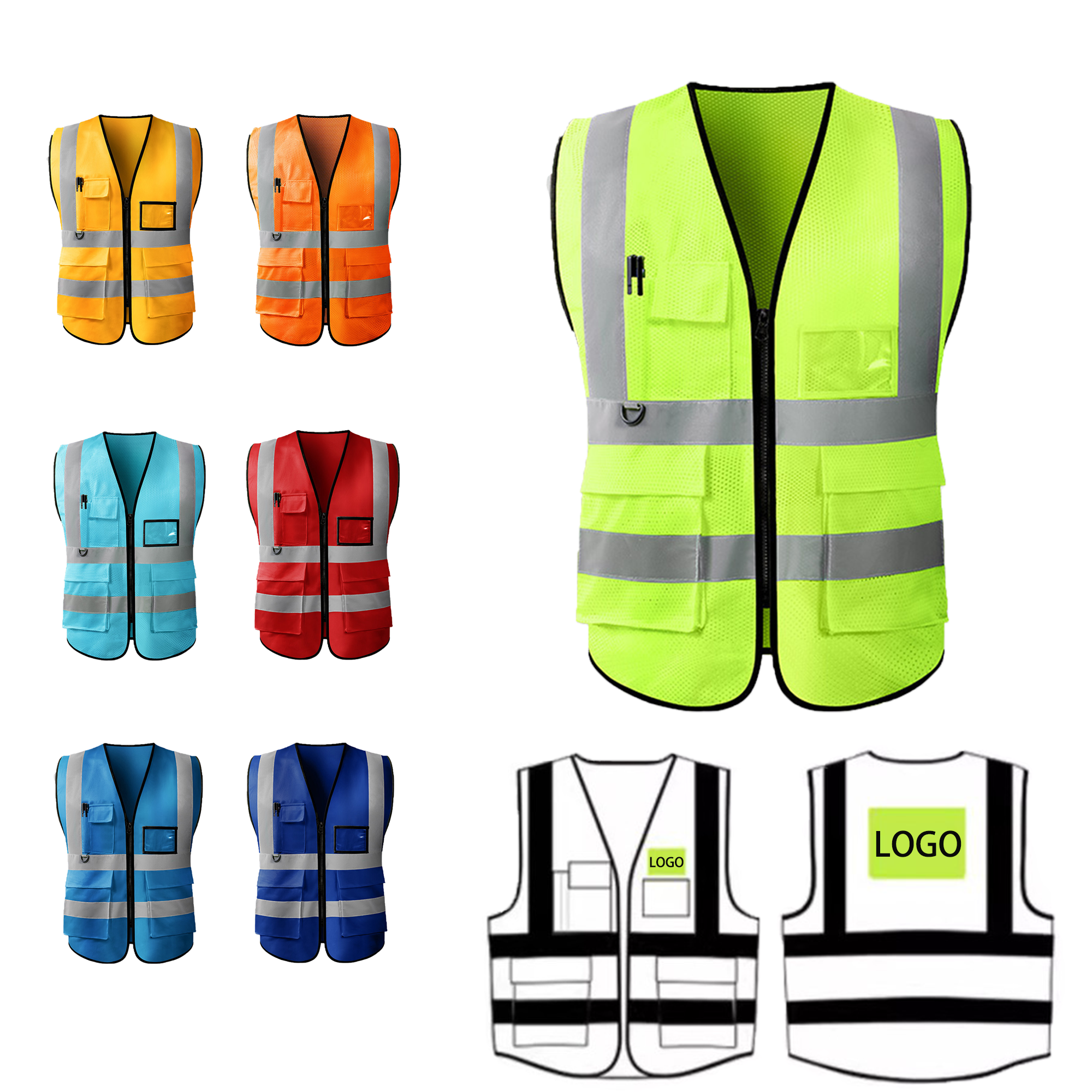 Reflective Safety Vest MOQ 50 2