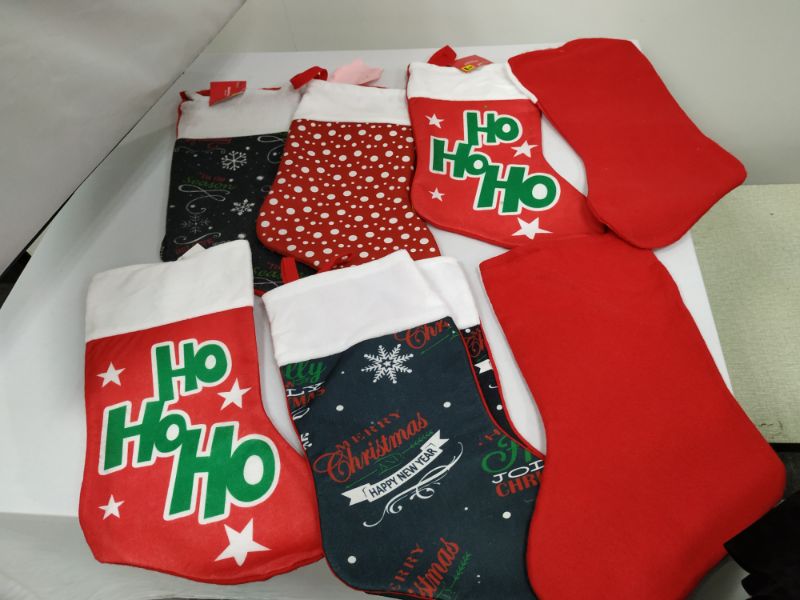 Santa Decoration Socks 6
