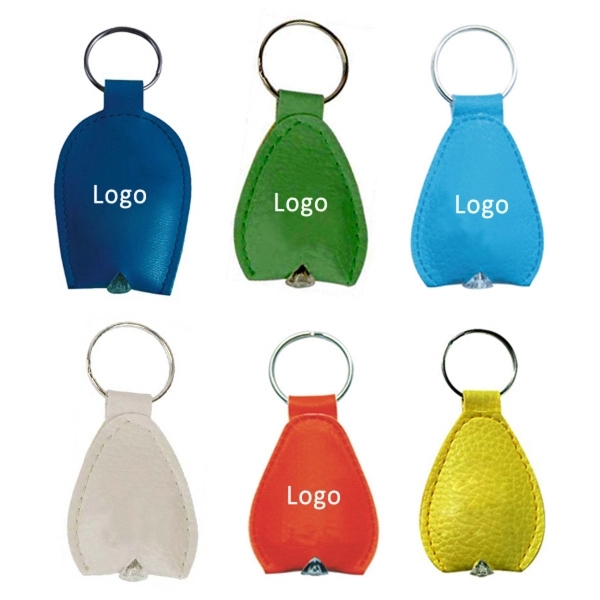 Leather Light Keychain 2