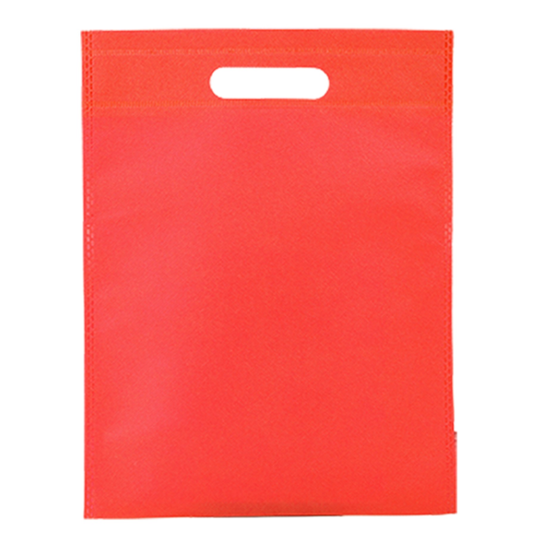 13.78 X 17.72 Inch Heat Sealed Non-Woven Cutout Handle Bag 3