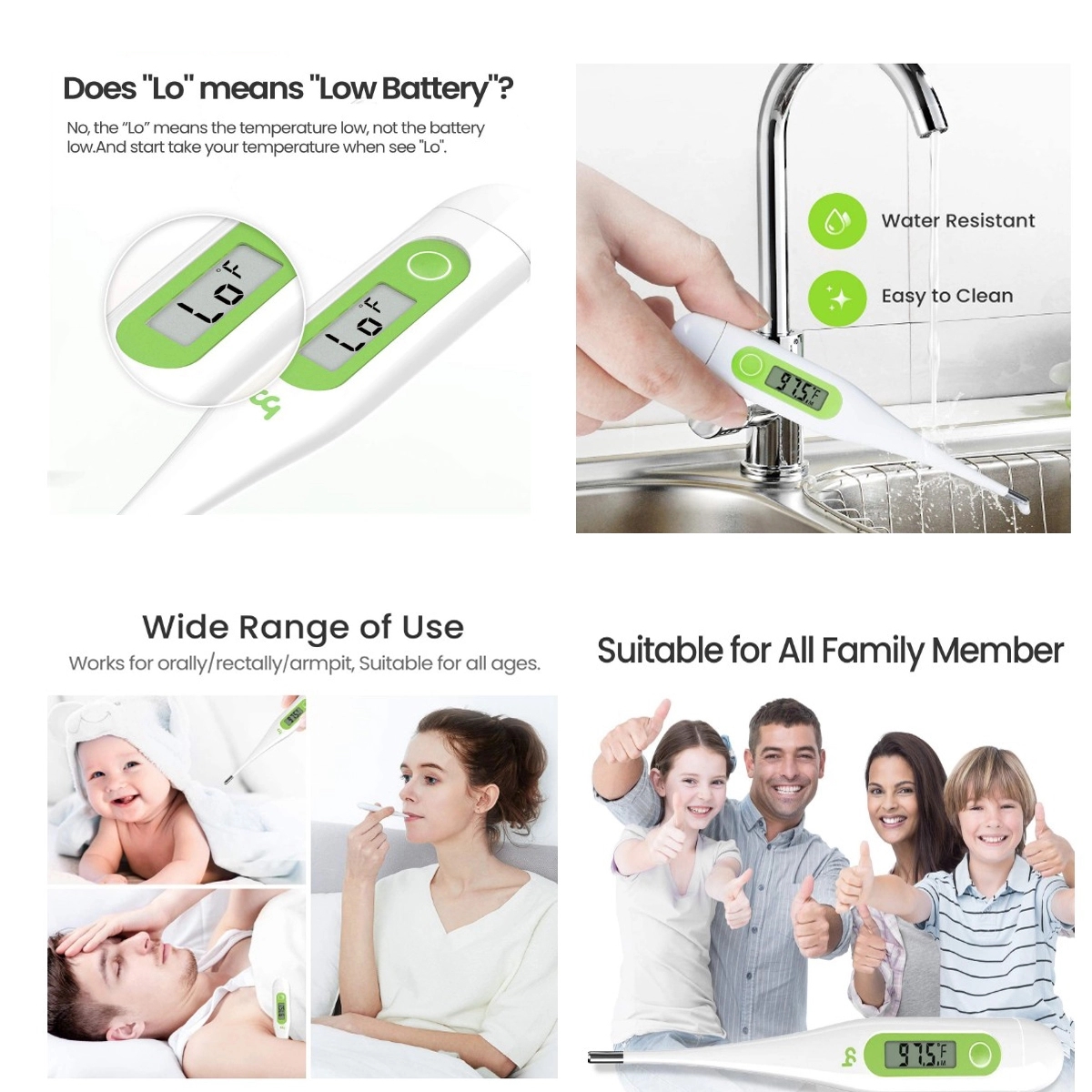 Thermometer for Adults Oral for Fever Medical 1