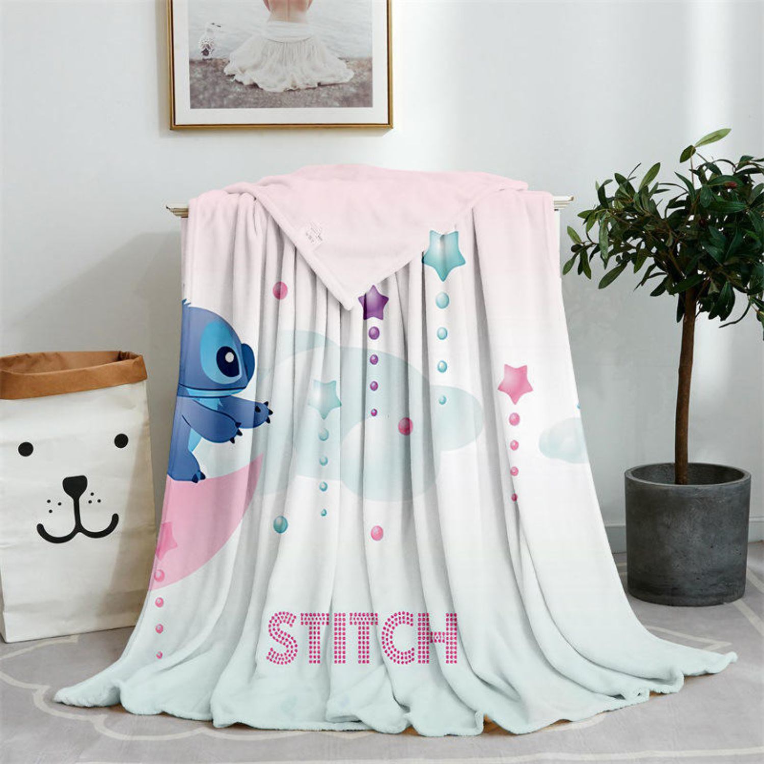 60" x 80" Oversize Plush Flannel Throw Sublimation Blanket 300GSM 8