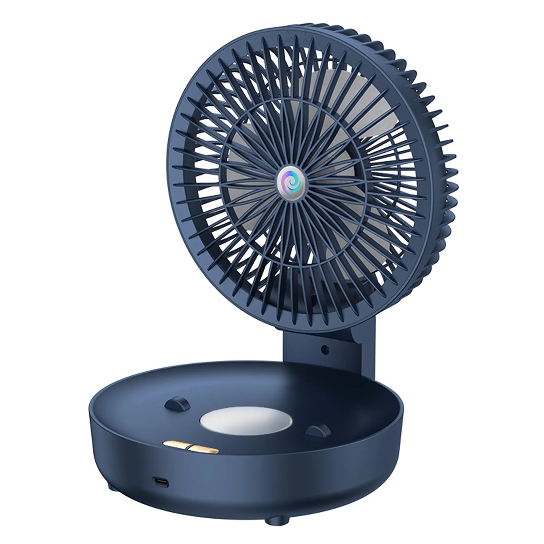 1200 mAh Rechargeable Foldable Multifunctional Floor Fan 5