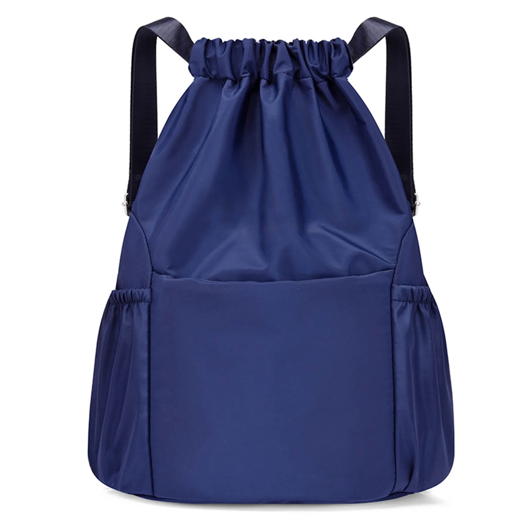 Waterproof Basketball Drawstring Backpack with Mesh Pocket 5