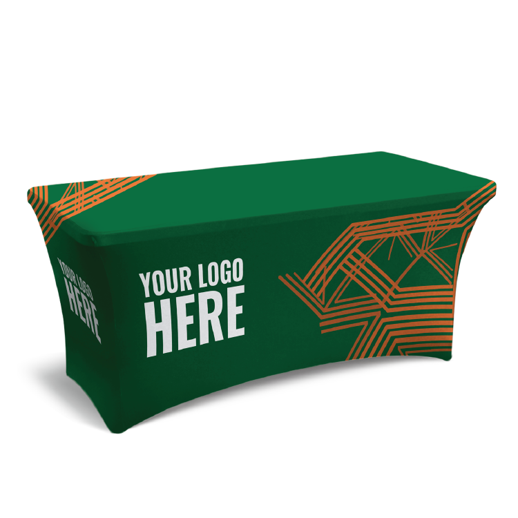 SPECIAL SALE - Printed Stretch Tablecloth- 4' / 6' / 8' 1