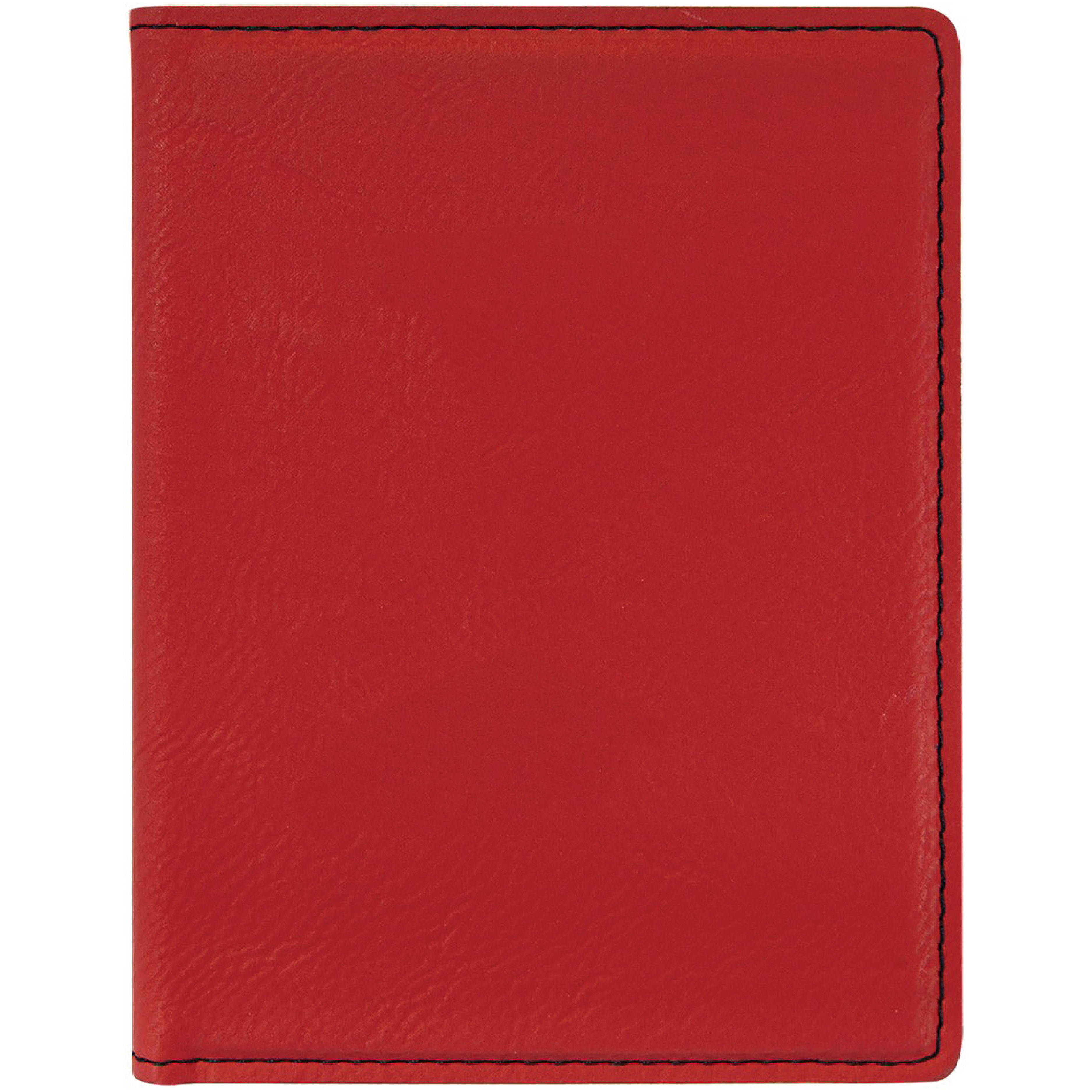 Red Leatherette Passport Holder 3