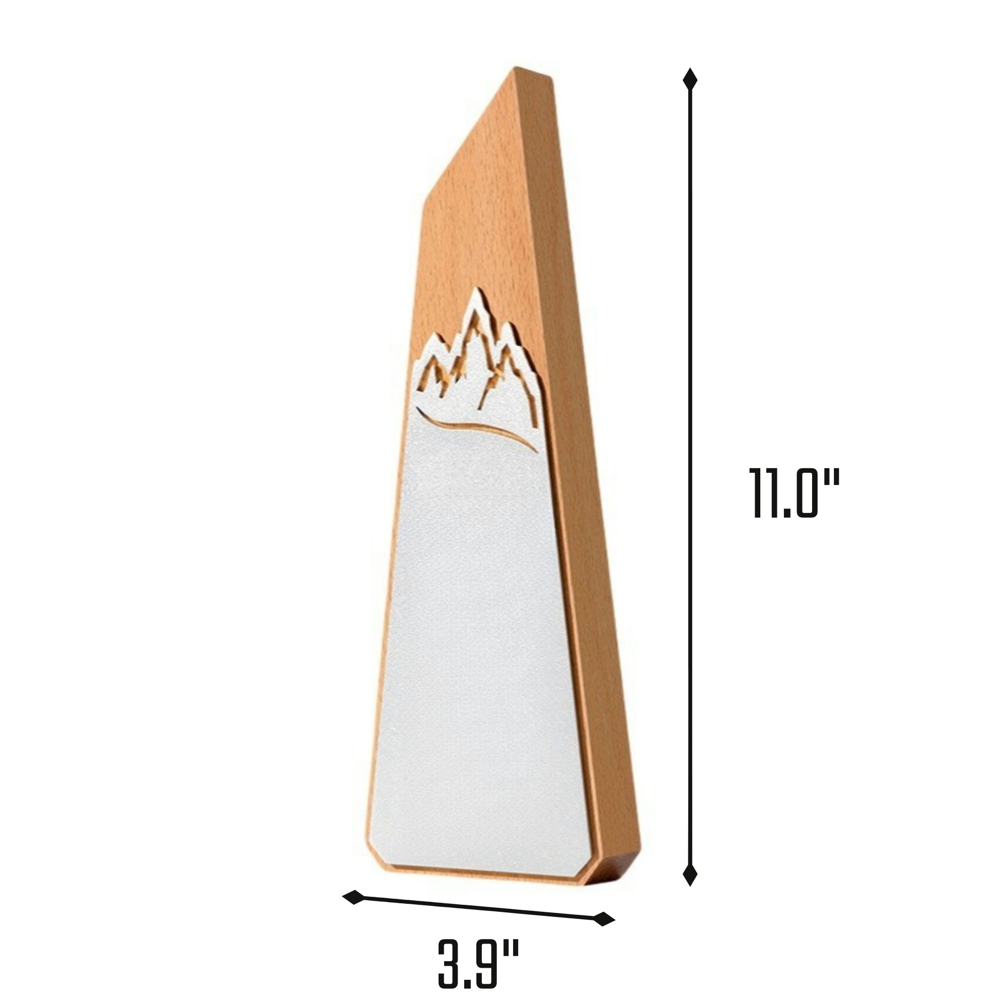 Mountain Wooden Trophy 3