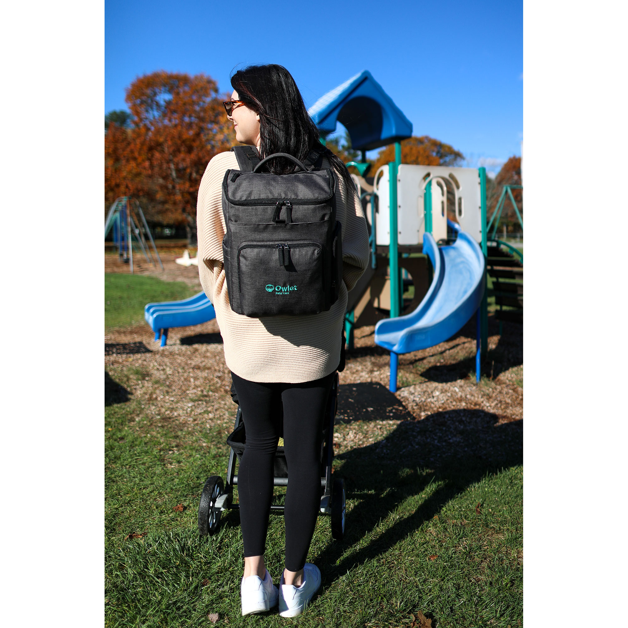 Reagan Recycled rPET Diaper Backpack 16