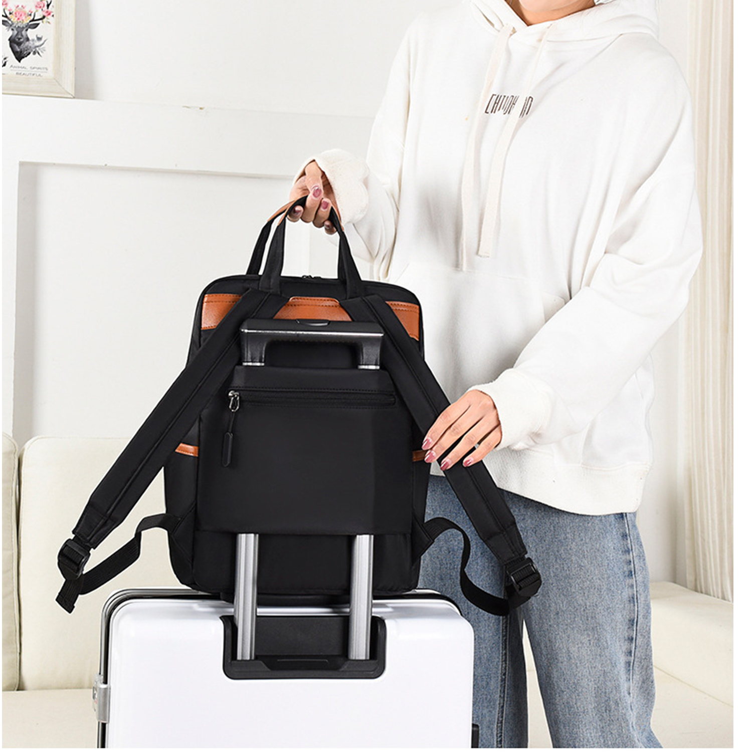 Oxford Backpacks for Travel Working 5