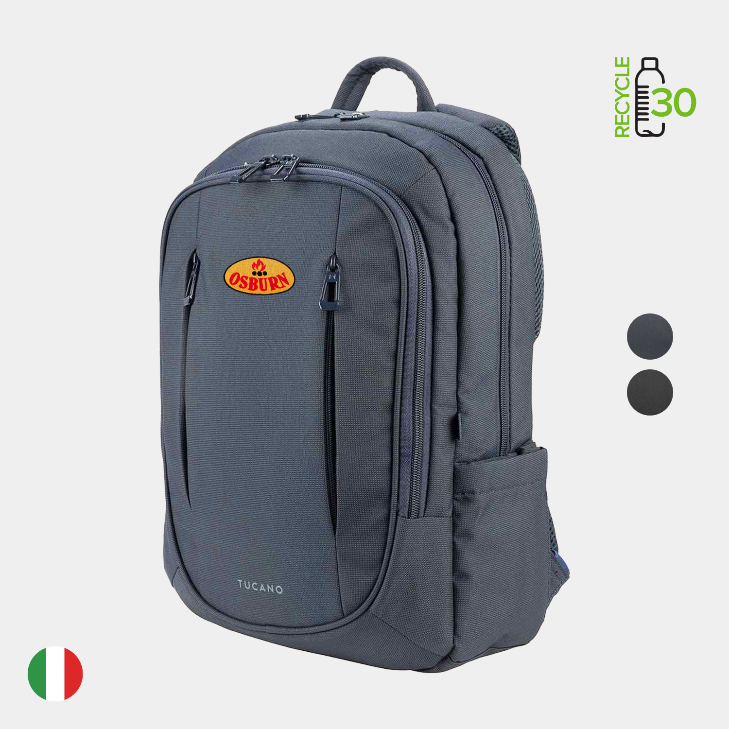 TUCANO® - Italy BINARIO Recycled Anti-Gravity System Business Backpack 6