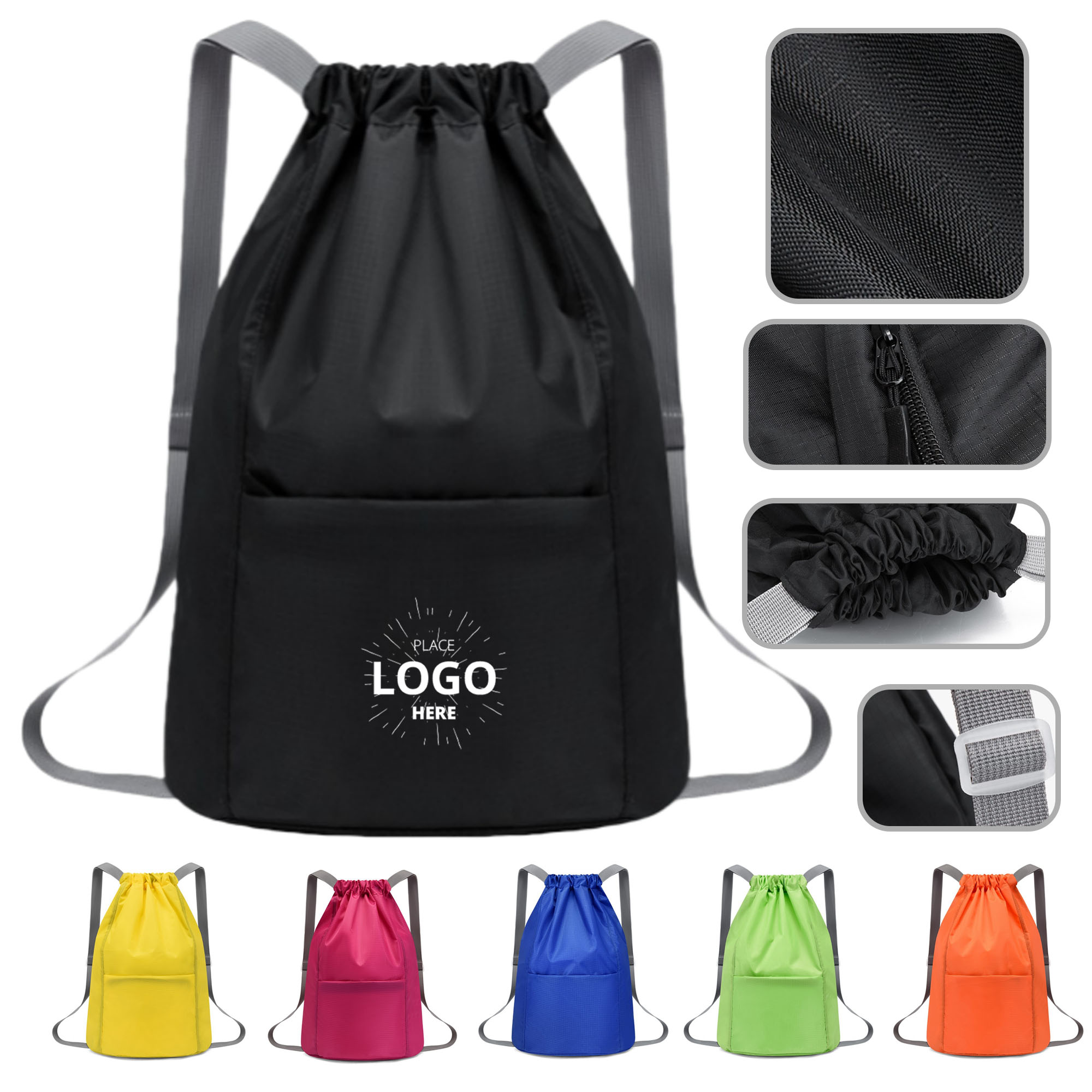 Oxford Sport Drawstring Backpack 1