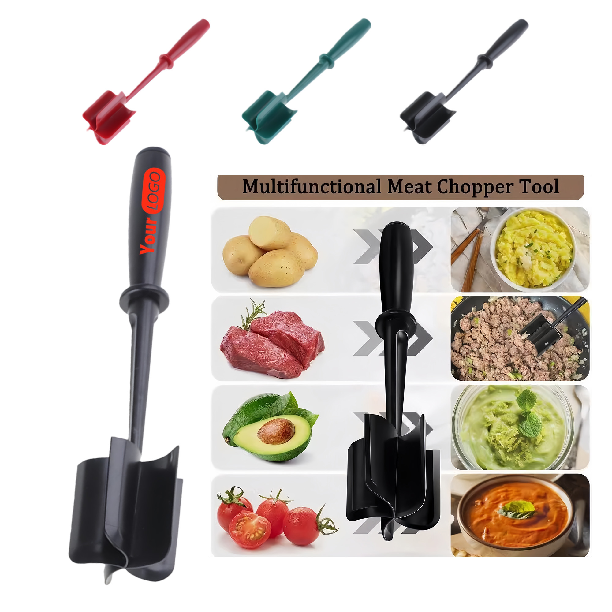 Handheld ABS Meat Mixer 2