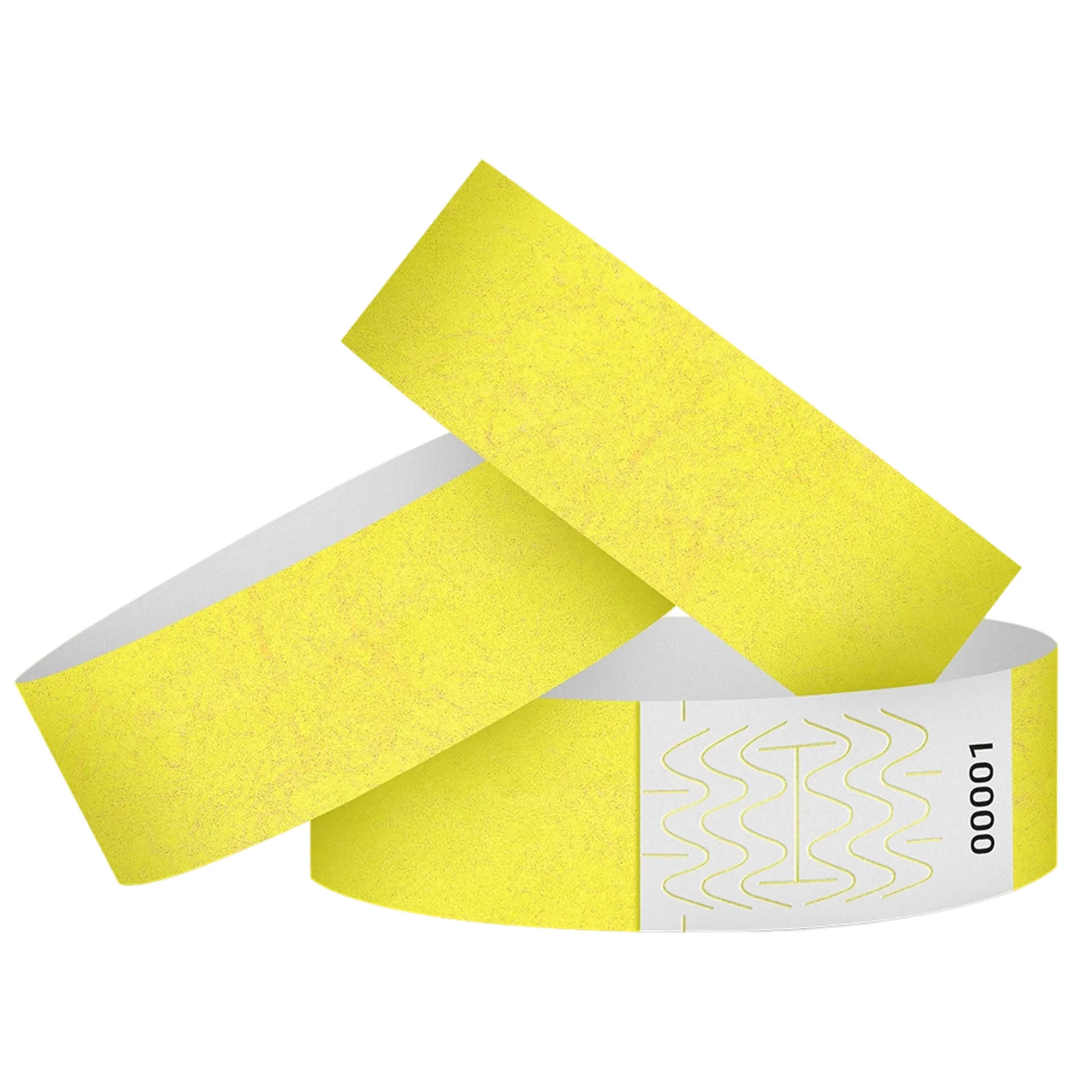 Disposable Waterproof Wristband with Anti-Tamper Code 24