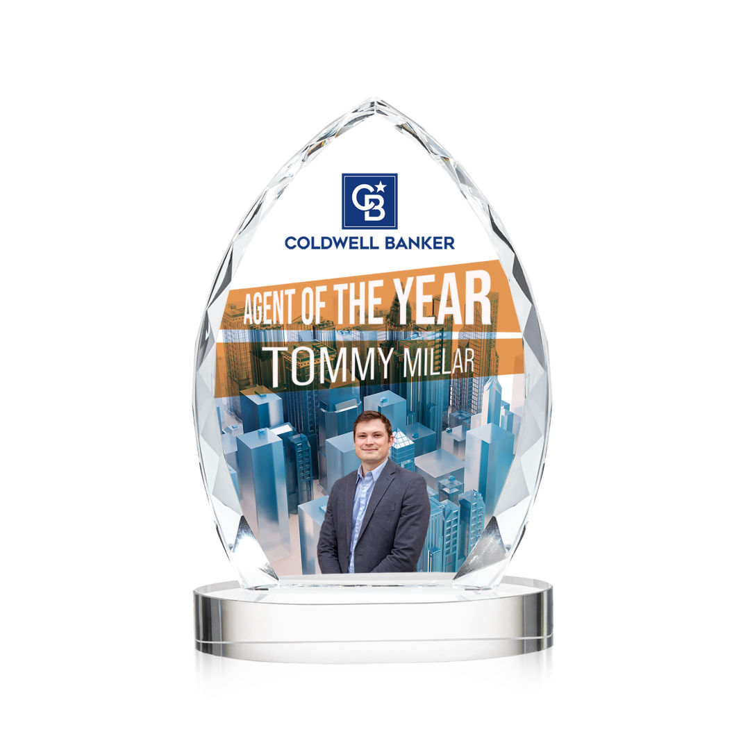 Wilton VividPrint™ Award on Alberton Base - Clear 7
