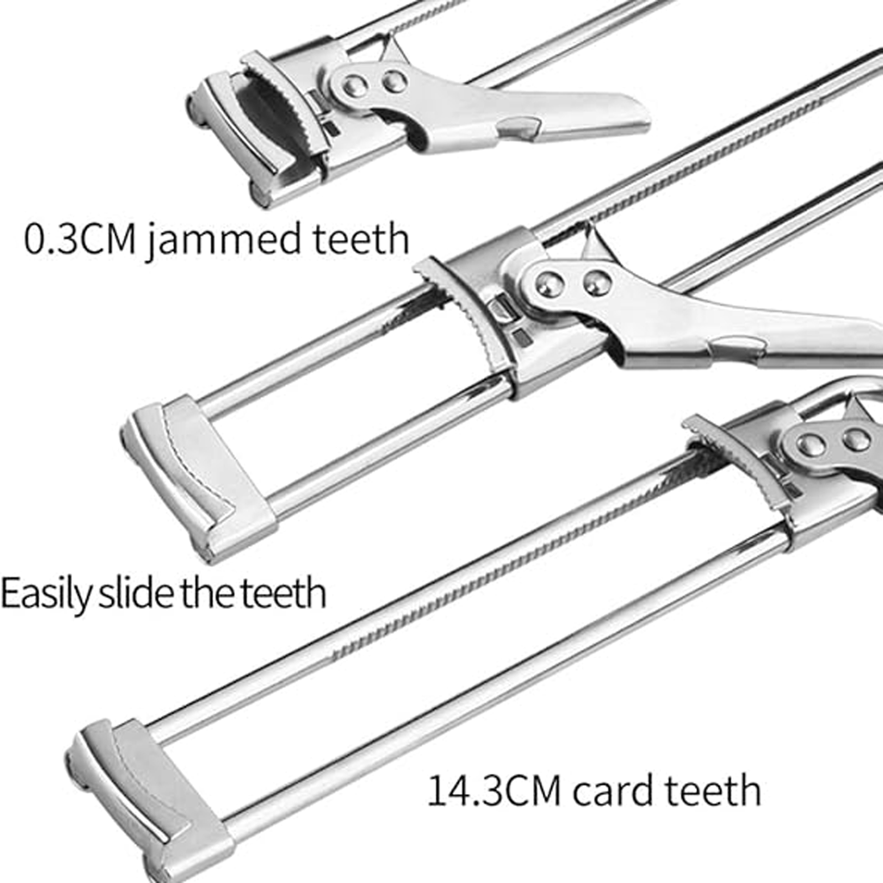 Adjustable Stainless Steel Jar and Can Opener 2