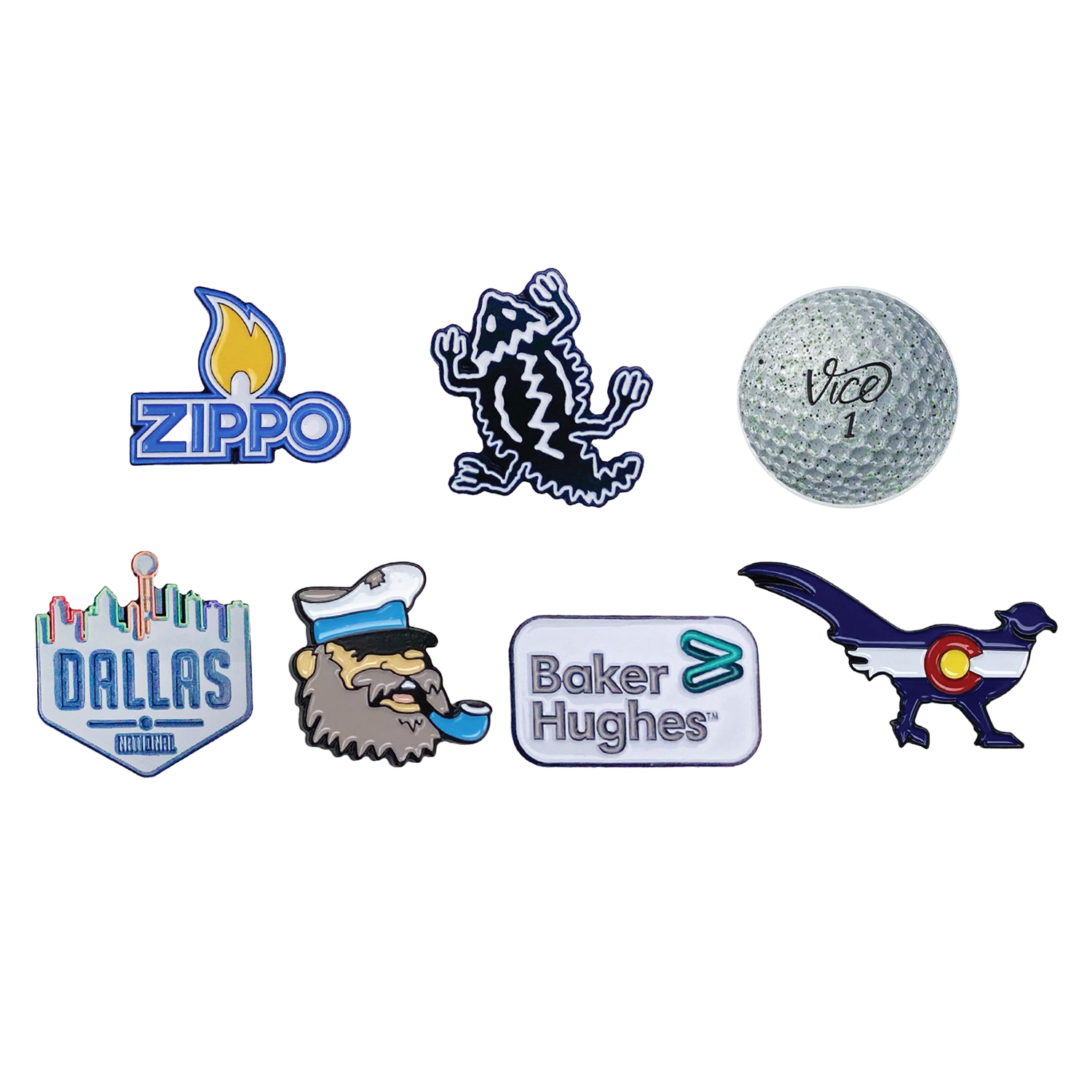 Pins and Aces Custom Ball Marker 1