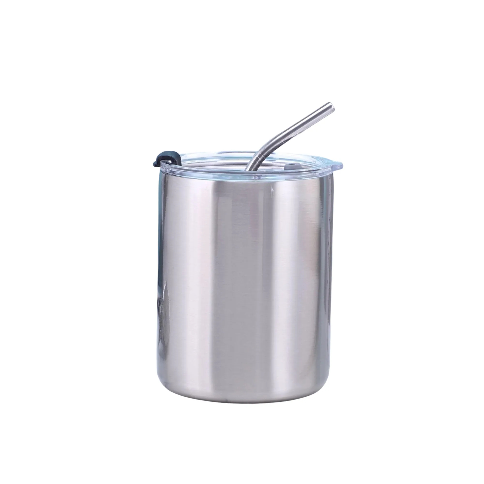 Stainless Steel Coffee Cup with Straw 5