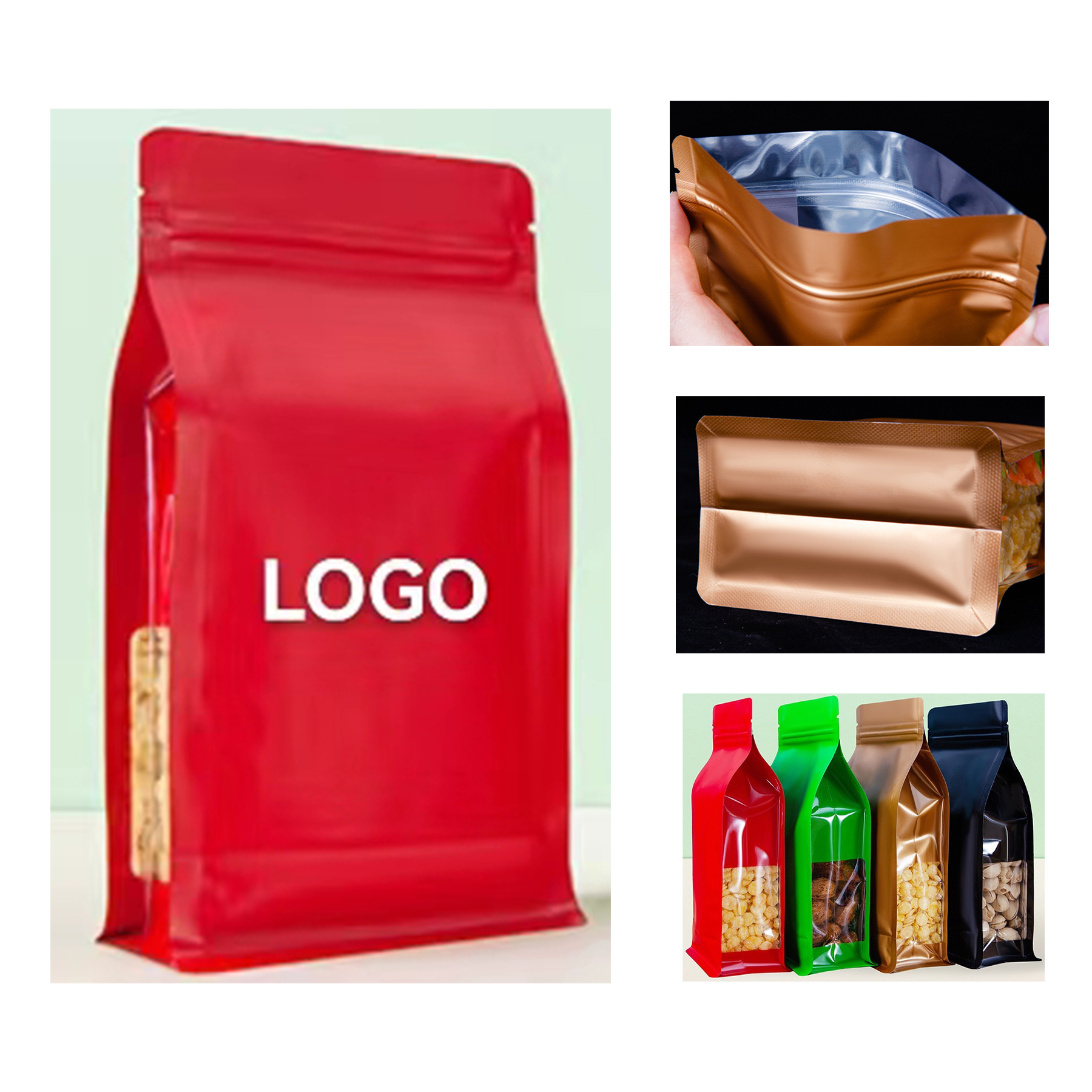 Aluminum Foil Food Safe Bag 2