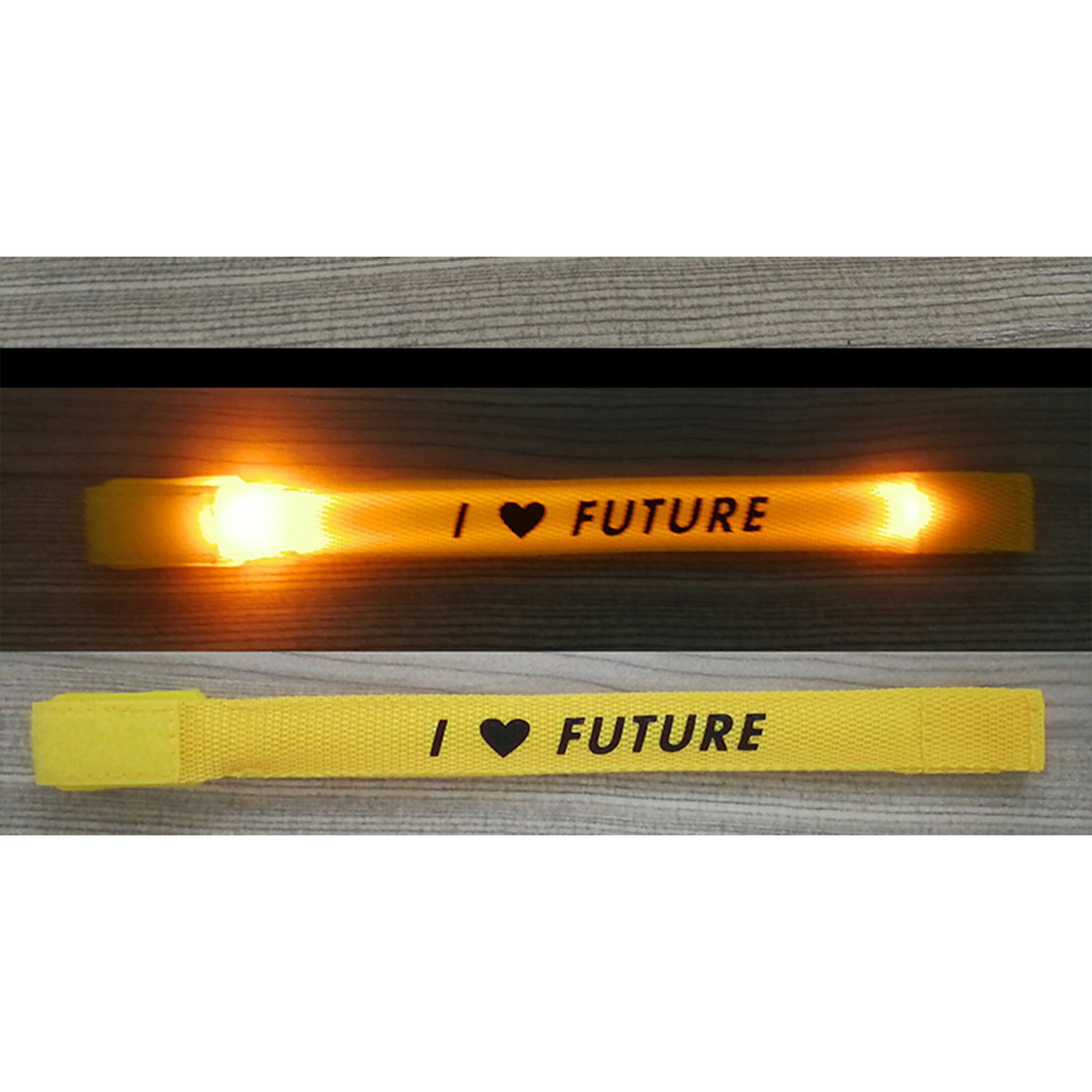 Customizable LED Light-Up Wristband for Branding 6