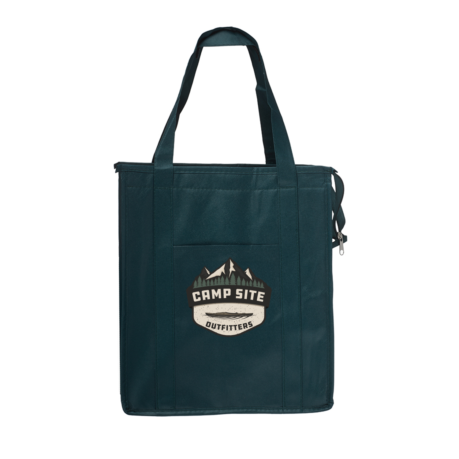 Stay Cool Non-Woven Insulated Tote Bag (Full Color Imprint) 24