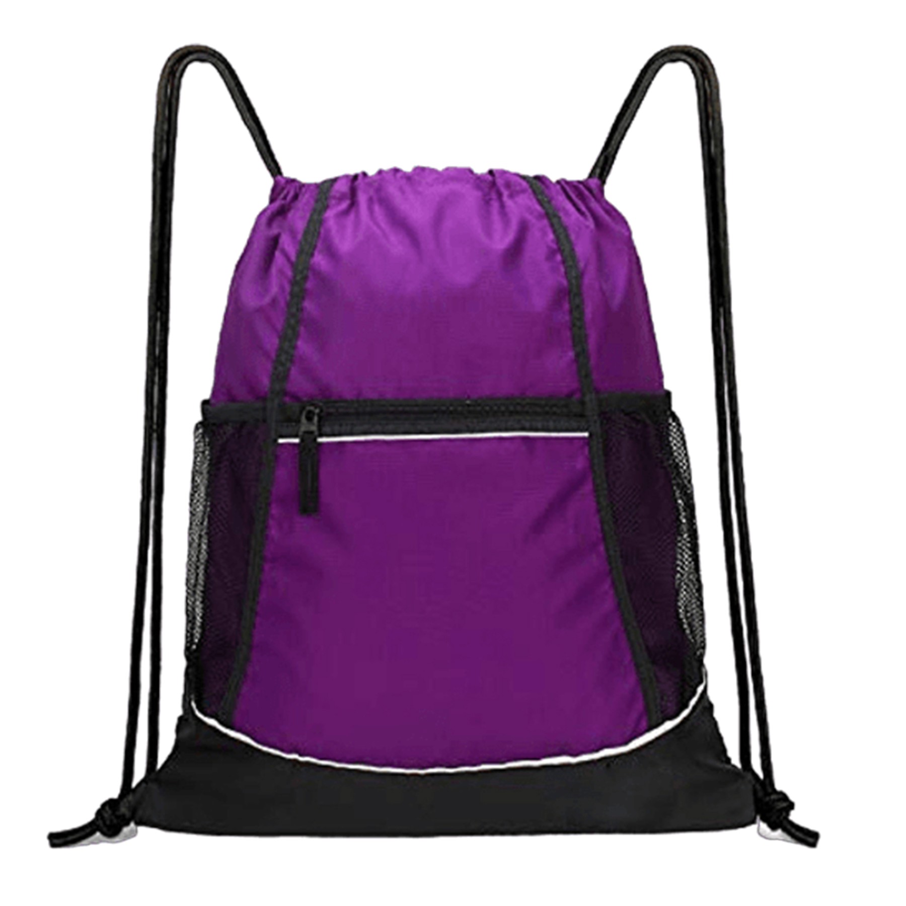 14.57X17.5 Inch Nylon Drawstring Backpack 4