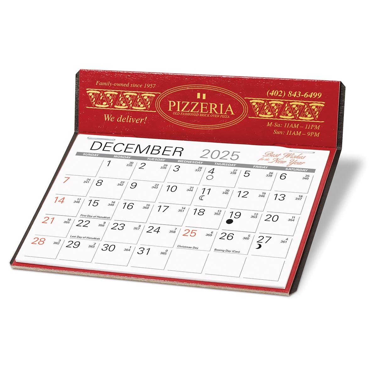Charter Desk Calendar 9