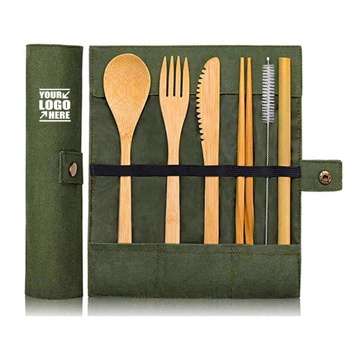 Reusable Bamboo Utensils Cutlery 2