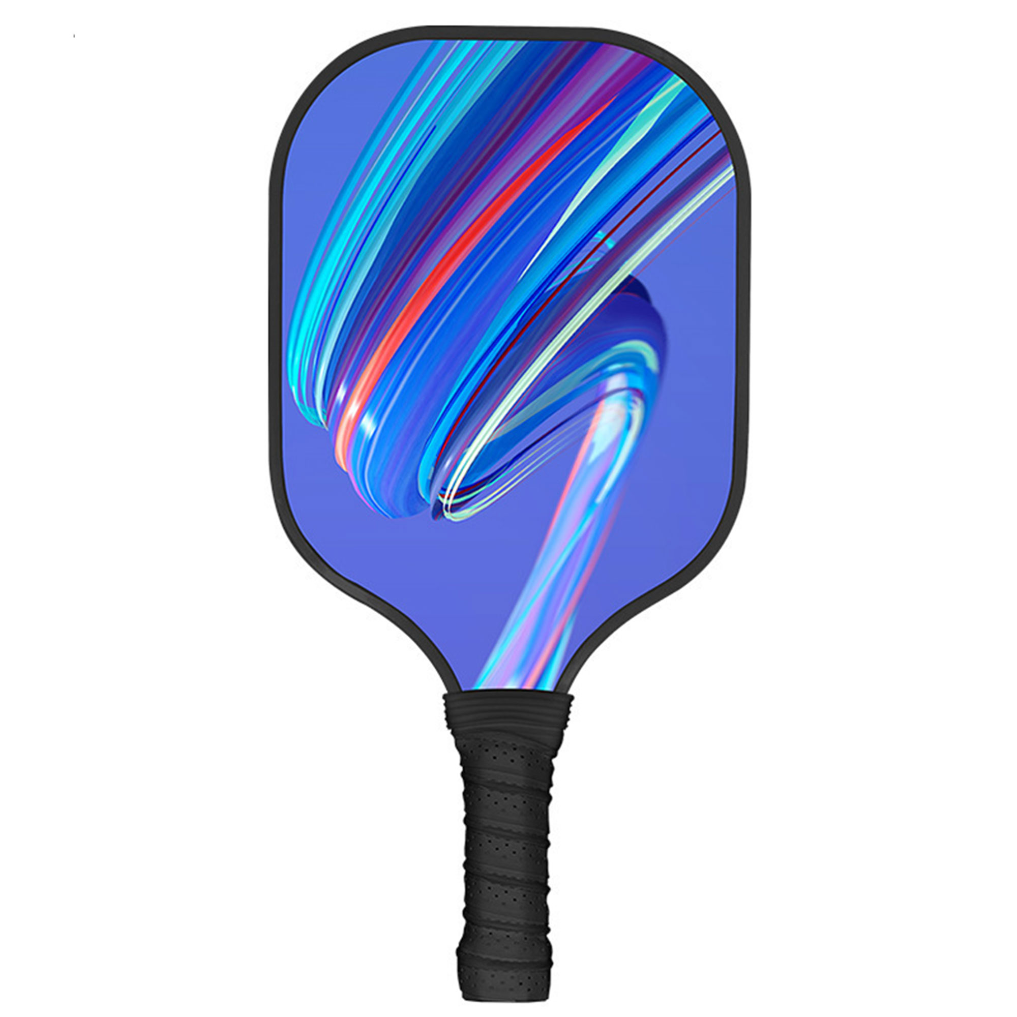 Full Color Premium Fiberglass Pickleball Set with Optional Paddle Carry Case 1