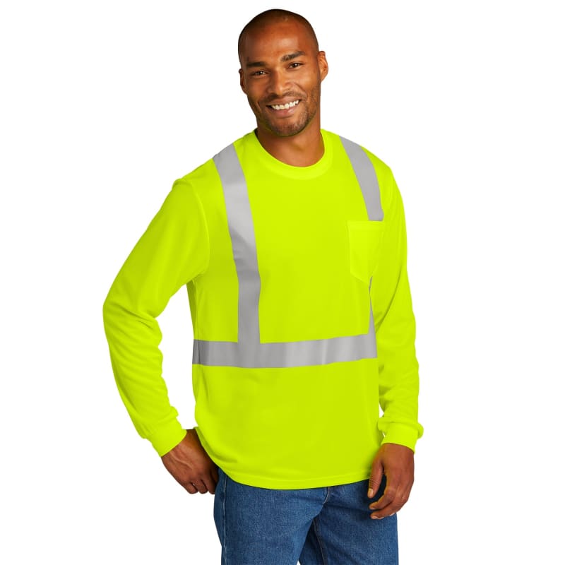 CornerStone ANSI 107 Class 2 Mesh Long Sleeve Tee. 4