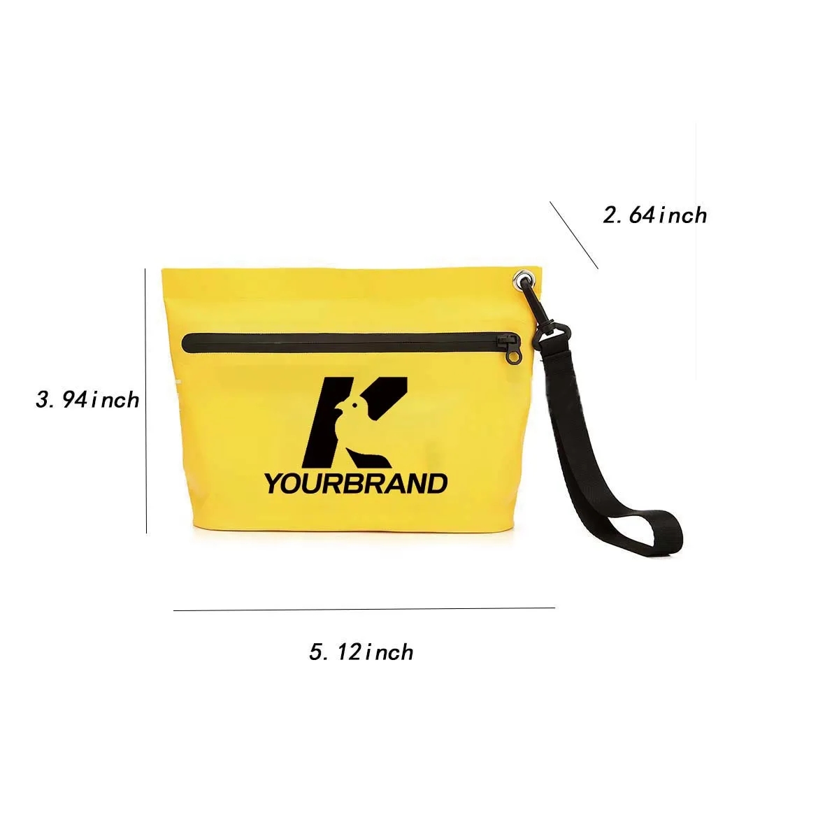 Multifunction Portable Waterproof Zipper Pouch Makeup Bag 5