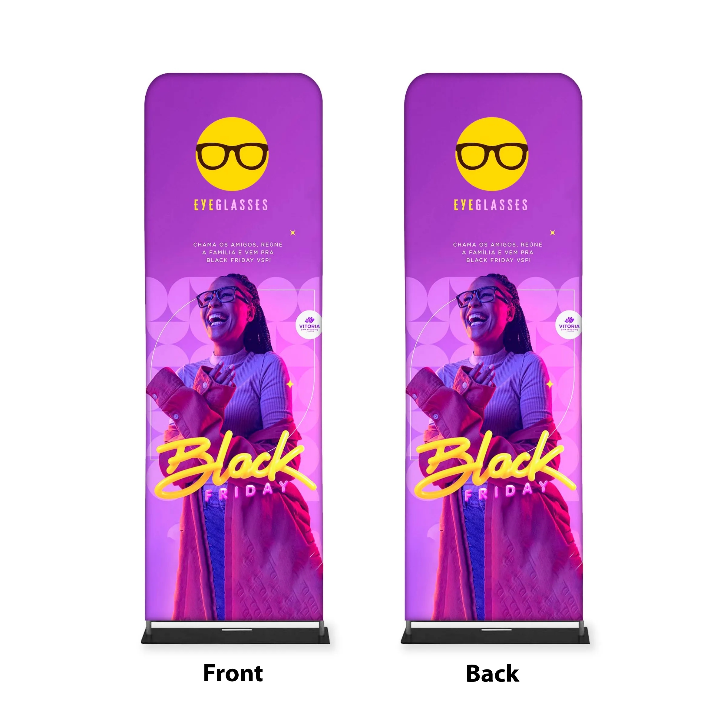 Tube Banner, Double Sided Digitally Printed - 10'x3' 7