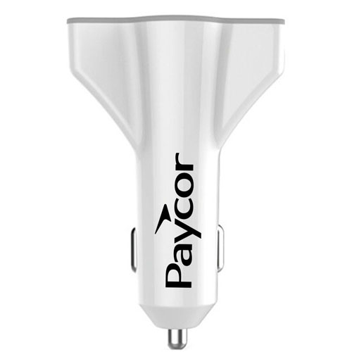 TriCharge 3-Port Turbo USB Car Charger 2
