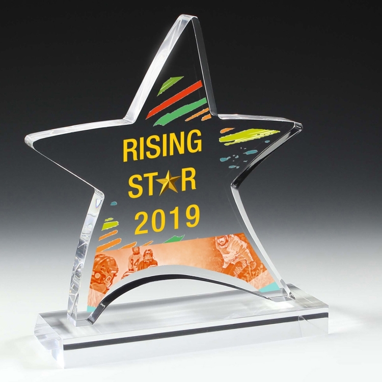 Moving Star Award - 4 Color Process 3