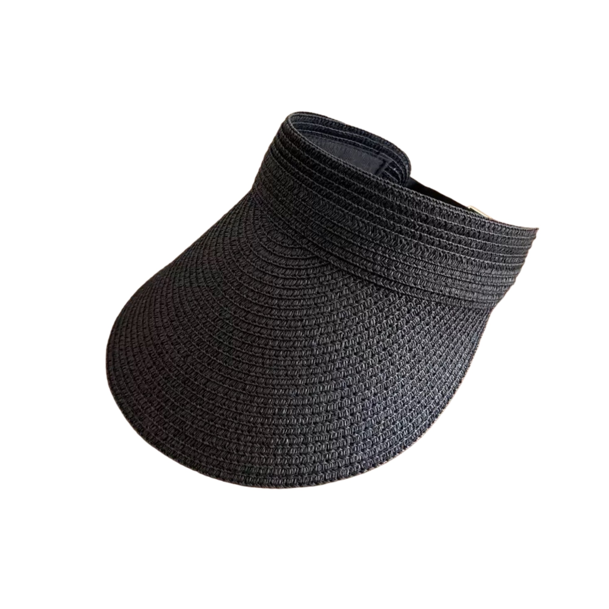 Wide Brim Sun Straw Visor Hat 4