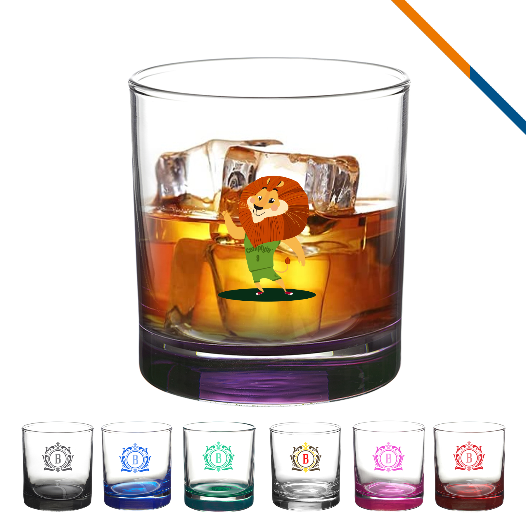 Kinch Whiskey Glasses - 10.5 OZ. 7